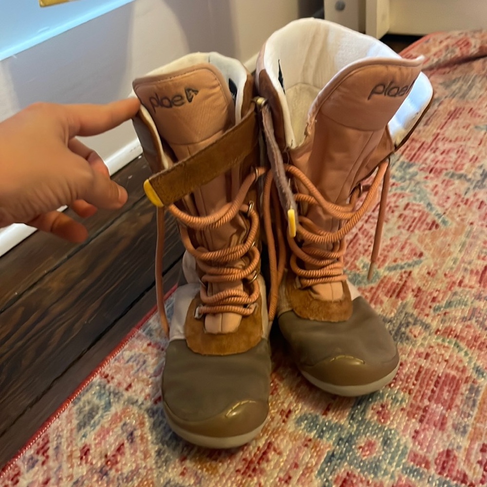 Waterproof girls winter boots